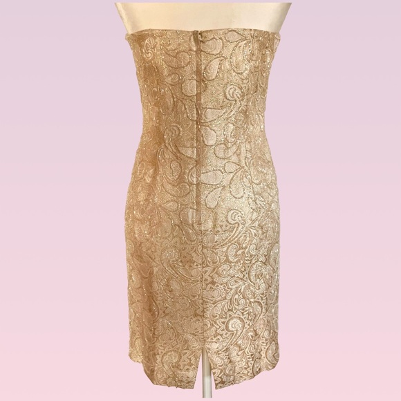 CARMEN MARC
VALVO Sparkly Strapless Dress 10 - Picture 4 of 11